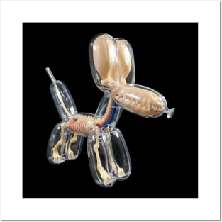 Balloon Dog Xray Posters and Art